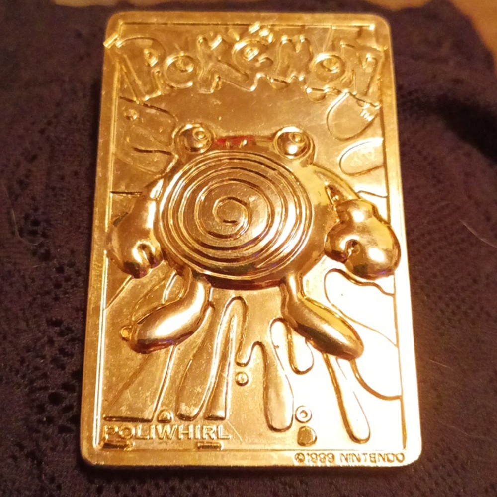 23k gold Pokemon card